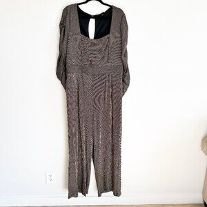 Torrid Gold Glitter Jumpsuit